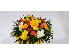 bouquet rond candeur