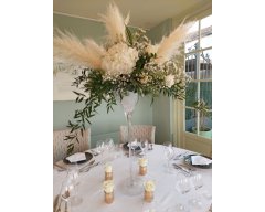 DECORATION TABLE VASE MARTINI PAMPAS