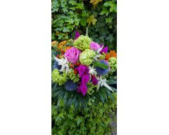 BOUQUET MARIEE FORME CHAMPETRE